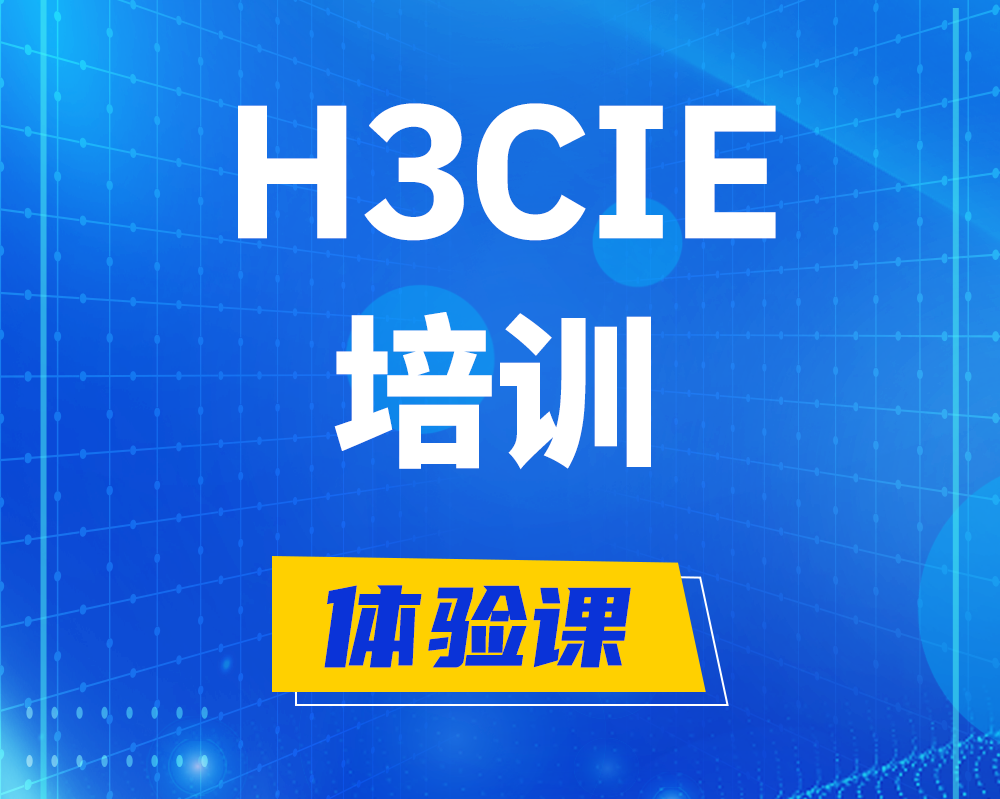 延安h3cie培训